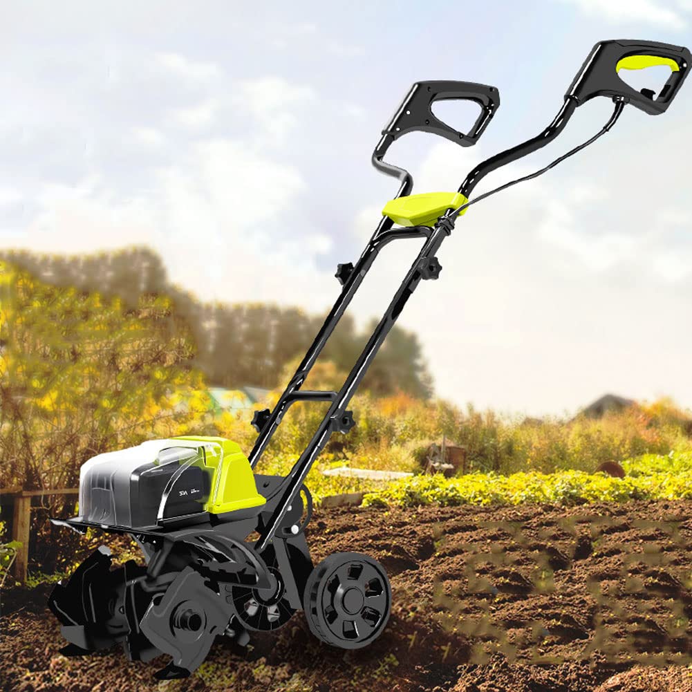 Amazon.co.jp: コードレス 40v 電動耕運機、ポータブル電動耕うん機